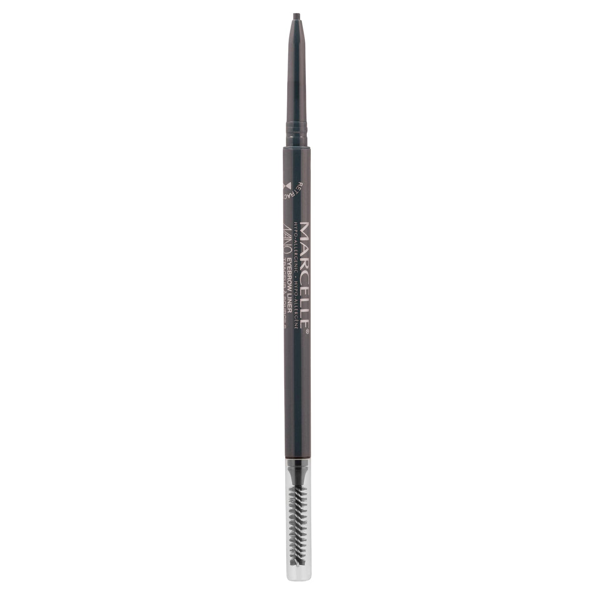 Marcelle Nano Eyebrow Liner, Granite, Ultra-Precise Brow Pencil, Long-Lasting, Waterproof, Smudge-Proof, Vegan, Hypoallergenic, Fragrance-Free, Cruelty-Free, 0.09 g