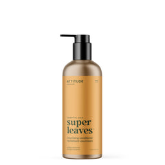 ATTITUDE Volumizing Conditioner, Petitgrain and Jasmine, with Essential Oils, Vegan & Plant-Based, Aluminum Bottle, For Thin and Flat Hair, 473 mL