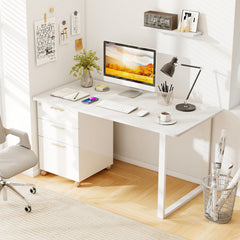 55 inches x 28 inches Universal Tabletop for Standard and Standing Desk Frame-Natural