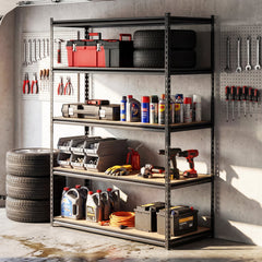 5-Tier Garage Shelving Unit for Warehouse and Basement-1 piece