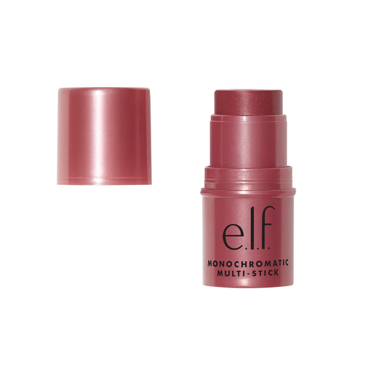 e.l.f. Monochromatic Multi Stick, Luxuriously Creamy, For Eyes, Lips & Cheeks, Luminous Berry, 0.155 Oz (4.4g)