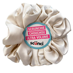 Scunci Oversized Ulta-Volume Cream Scrunchie (56484WC)