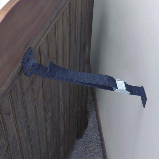 Toddleroo by North States - Furniture & TV Straps for Baby Proofing: Child Proof Anti Tip Straps for Furniture - 2 Pack - Black
