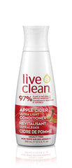 Live Clean Conditioner, Ultra Light Apple Cider, 350 mL