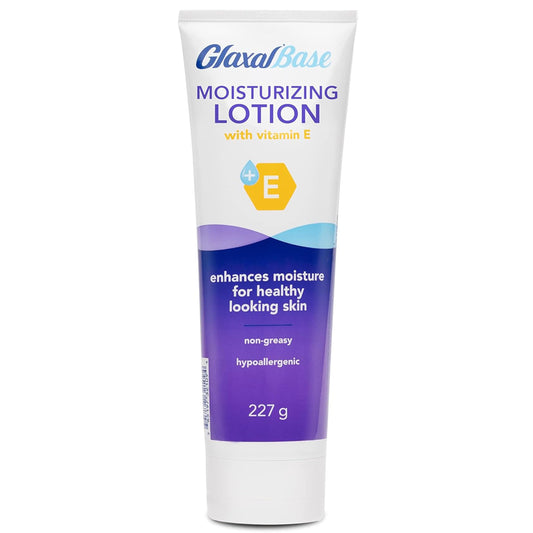 Glaxal Base Moisturizing Cream, Vitamin E for Dry Skin and Sensitive Skin, Hypoallergenic & Paraben-Free, With Vitamin E, Made in Canada, 227 g