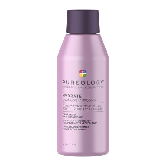 Pureology | Hydrate Moisturizing Conditioner | For Dry, Color Treated Hair | Sulfate-Free | Silicone-Free | Vegan, 50 ml