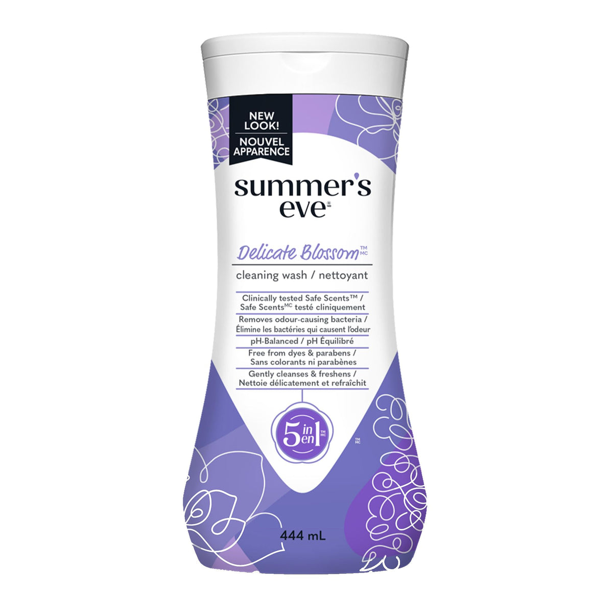 Summer's Eve Cleansing Wash, Delicate Blossom Scent, 444ml