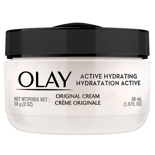 Olay Face Moisturizer by Olay, Active Hydrating Beauty Moisturizing Lotion, 56 mL