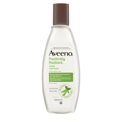 Aveeno Positively Radiant Toner, Toned Skin, Soy, Smooth Skin, Skin Care Routine, Non Comedogenic, 200mL