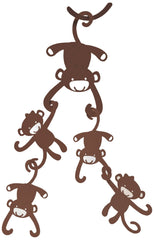 Lambs & Ivy Ceiling Sculpture, Brown Monkey