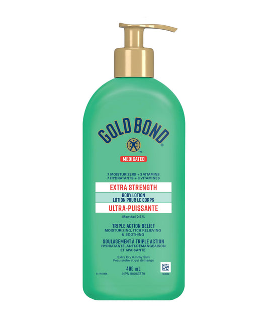 Gold Bond Extra Strength Body Lotion, 400ml