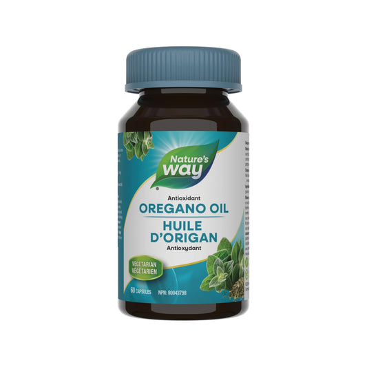Nature's Way Oregano Oil, Antioxidant, 60 Vegetarian Capsules