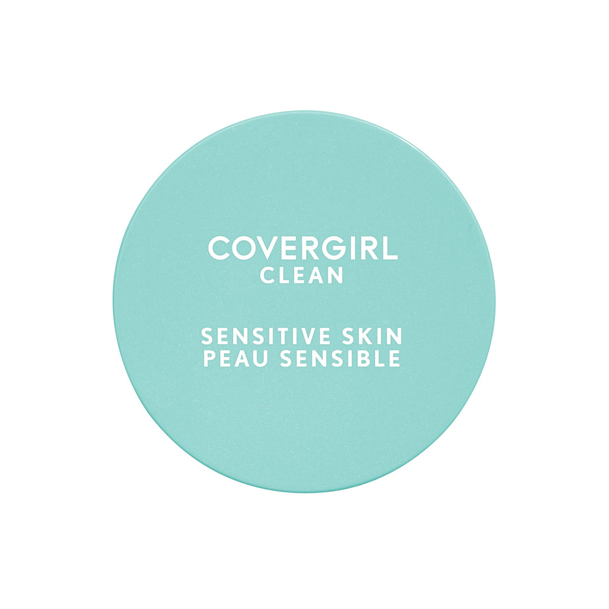 COVERGIRL - Clean Sensitive Pressed Powder, noncomedogenic sensitive formula, free of fragrance, gentle, fresh finish that lasts, 100% Cruelty-Free