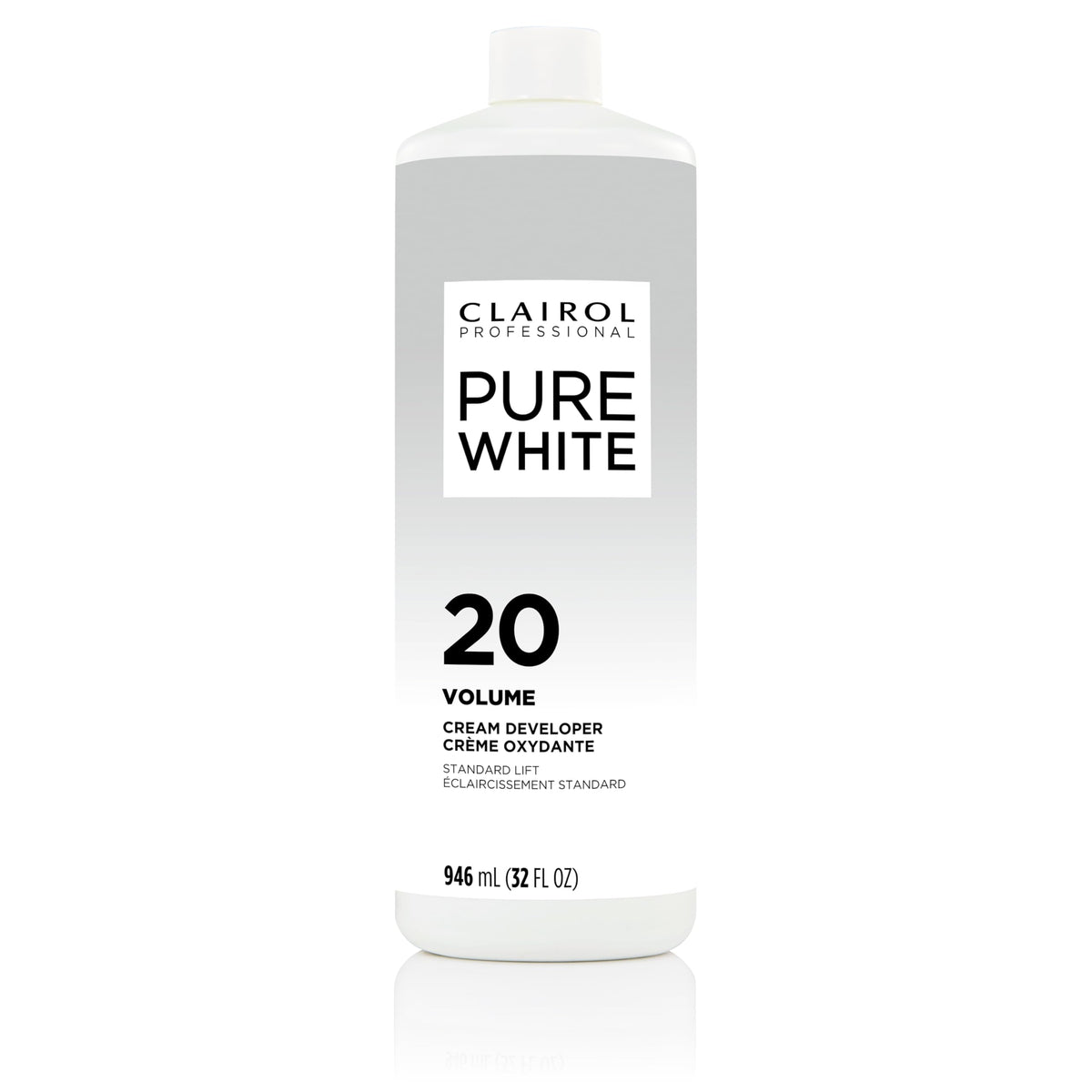 Clairol Pure White 20 Volume Creme Developer Cream Unisex 32 oz
