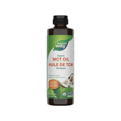 Nature's Way 100% Pure MCT Oil – Organic Coconut-Derived Medium Chain Triglycerides – No Palm or Filler Oils – Keto & Paleo Friendly – Non-GMO, Vegetarian, Gluten-Free, Flavourless – 480 mL