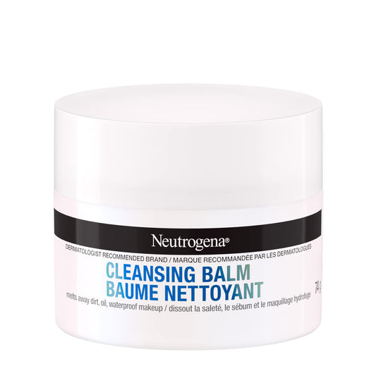 Neutrogena Cleansing Balm - Makeup Remover - Paraben Free Facial Cleanser - Fragrance Free, 74 grams