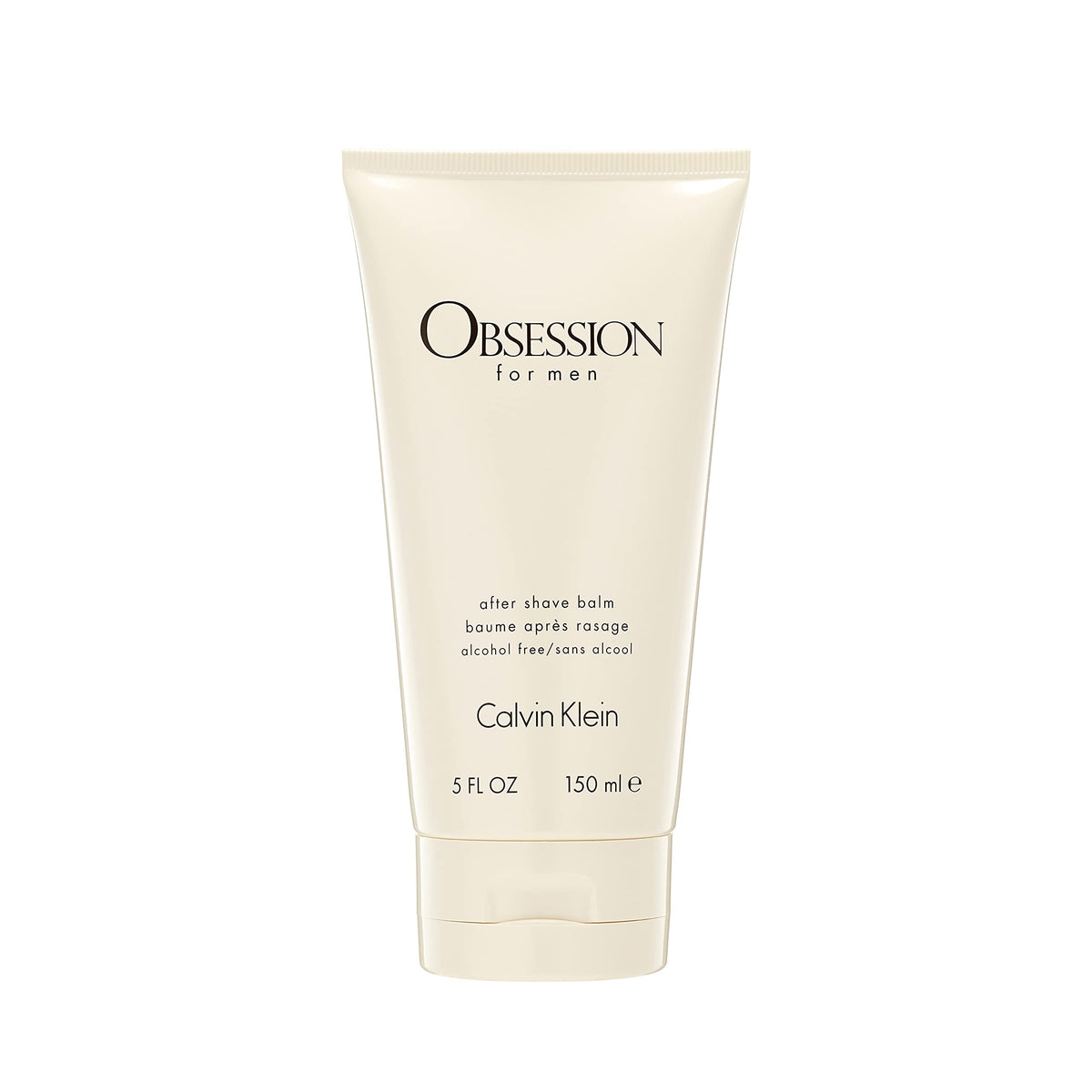 Calvin Klein Obsession Eau de Toilette Aftershave Balm for Men 150ml- Ambery Fragrance, Top notes: Bergamot, mandarin