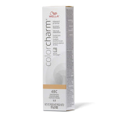 COLORCHARM Permanent Gel| Hair Color for Gray Coverage| 4bc Iced Espresso| 2 Fl oz.