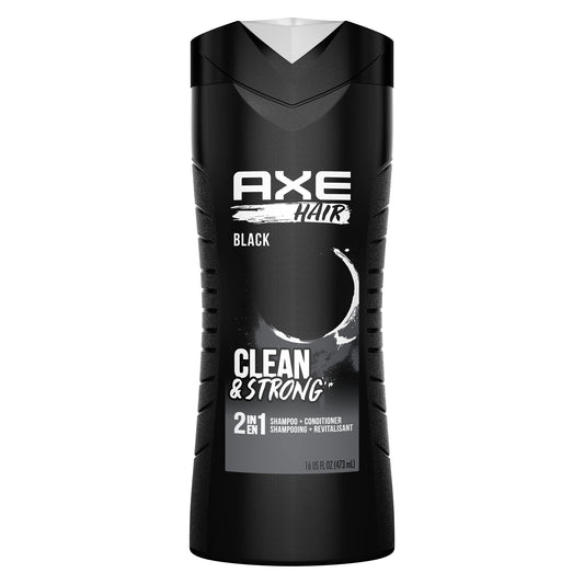 AXE Hair Black 2-in-1 Shampoo and Conditioner for Men 473 ml