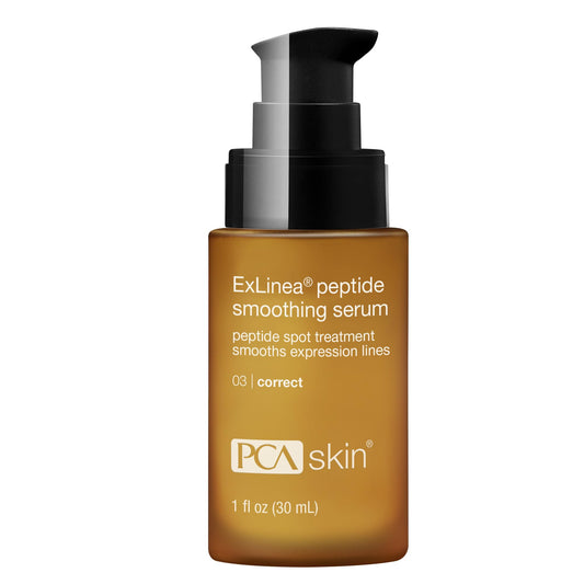 PCA Skin ExLinea Peptide Smoothing Serum, Targeted Neuropeptide Spot Treatment to Firm Aging Skin, 1 fluid ounce