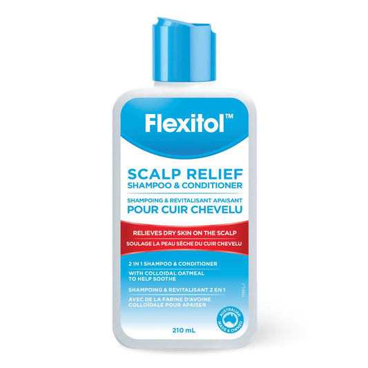 Flexitol Scalp Relief Shampoo & Conditioner for Itchy Scalp – Best Shampoo, Moisturising (210ml)