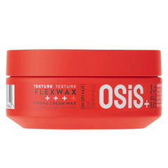 Schwarzkopf Professional OSiS+ Flexwax Strong Hold Hair Cream | Natural Shine & Texture | Long Lasting Hold for All Hair Types, 85mL