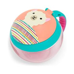 Skip Hop Baby Snack Container, Mealtime Snack Cup, Llama