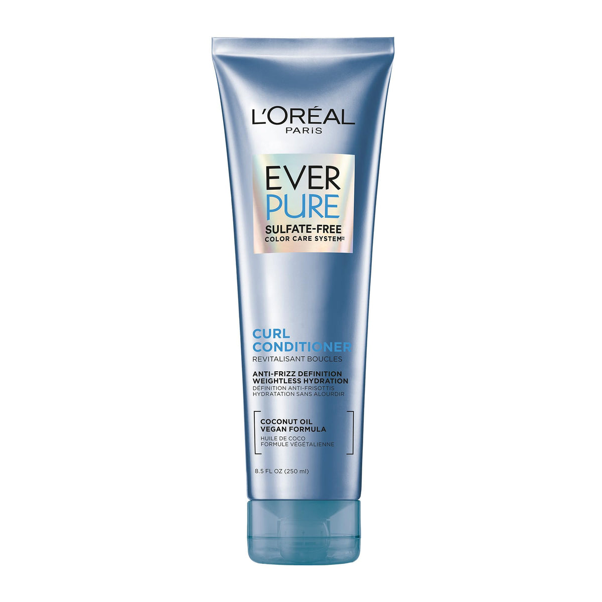 EverPure Sulfate-Free Curl Conditioner for Defining Curly, Wavy, Colour-Treated Hair, With Coconut Oil, 250ml