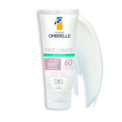 Garnier Ombrelle Anti-Shine Face Sunscreen Lotion, SPF 60, Travel Size, For Sensitive Skin, Broad Spectrum UVA/UVB Very High Protection, Non-Greasy, Non-Sticky, Non-Comedogenic, Water Resistant, 90ml