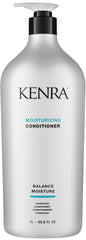 Kenra Moisturizing Shampoo/Conditioner |Balance Moisture | Fine To Medium Hair | Conditioner, 33.8 FL OZ