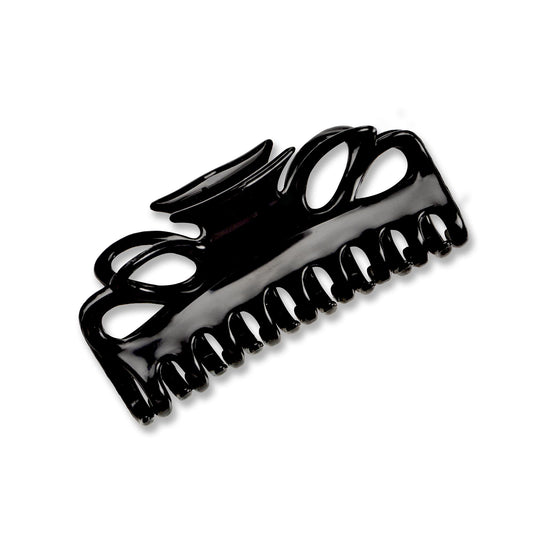 Scunci® Comfortable Styling Large Black Claw Clip for All Hair Types (59386WC-4CT)