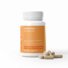Heal+Co Echinacea 500mg 120 count