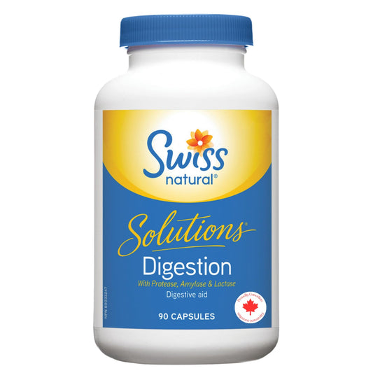 Solutions Digestion With Protease, Amylase & Lactase Capsule 90