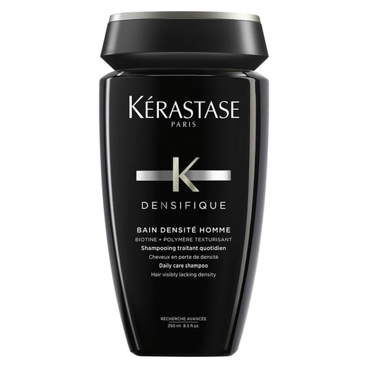 Kérastase Densifique Homme Shampoo, Thickening & Volumising Shampoo, For Fine Hair, With Biotin & Taurine, Bain Densité, 250 ML