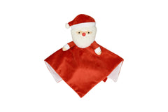 Little Holly Santa Claus Snuggle Blanket, Newborn Infant and Toddler Security Toy, Soft Unisex Lovey Baby Gift, Stuffed Animal Plush for Baby Girl or Boy, Baby Christmas Gift, Red
