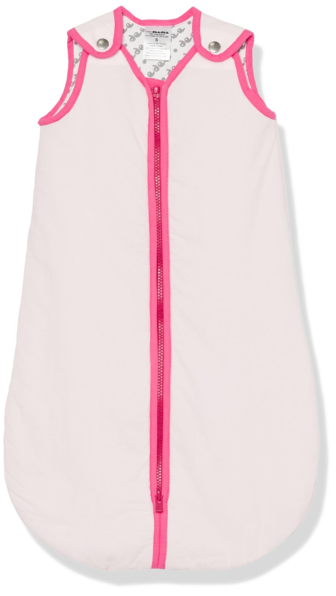 Baby Deedee Sleep Nest Baby Sleeping Bag, Sweet Pink, Small (0-6-Month)