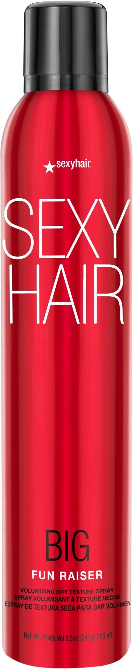 SexyHair Big Fun Raiser Volumizing Dry Texture Spray, 8.5 Oz | Up to 48 Hour Hold | Added Volume | Up to 24 Hour Humidity Resistance | All Hair Types