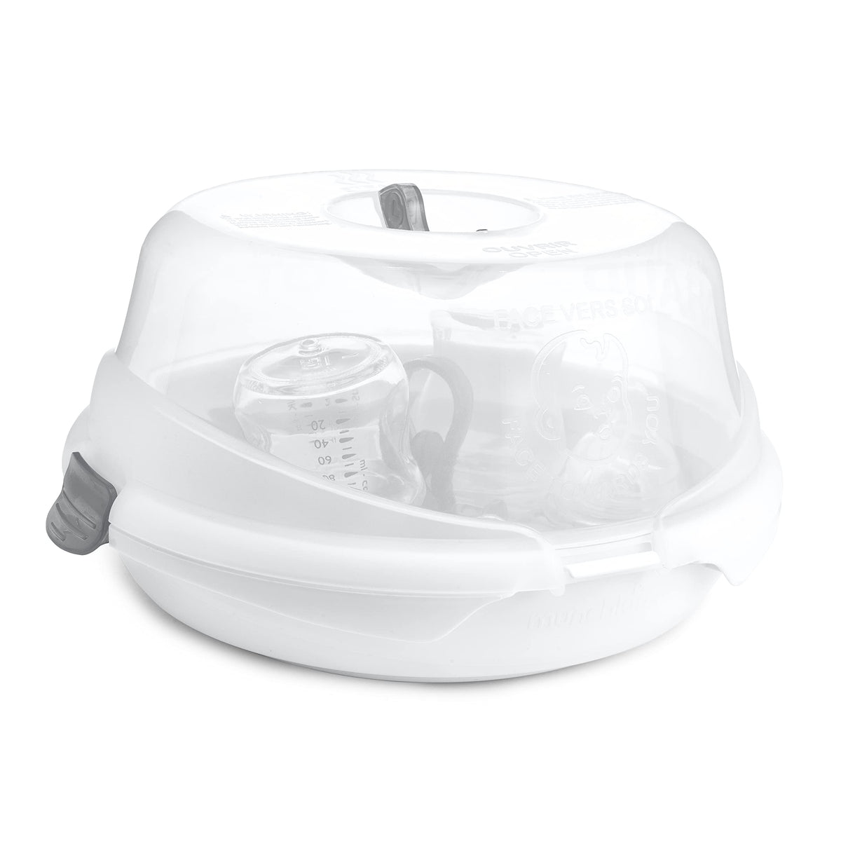 Munchkin 11065 Steam Guard Microwave Sterilizer , 12.5x11.3x6.7 Inch (Pack of 1)