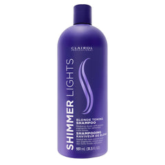 Clairol Professional Shimmer Lights Purple Shampoo, 31.5 fl oz, [packing may vary]