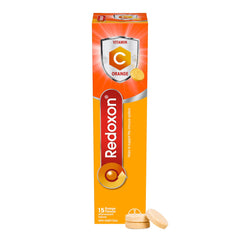 REDOXON Vitamin C-Orange Effervescent Tablets, 15-Count