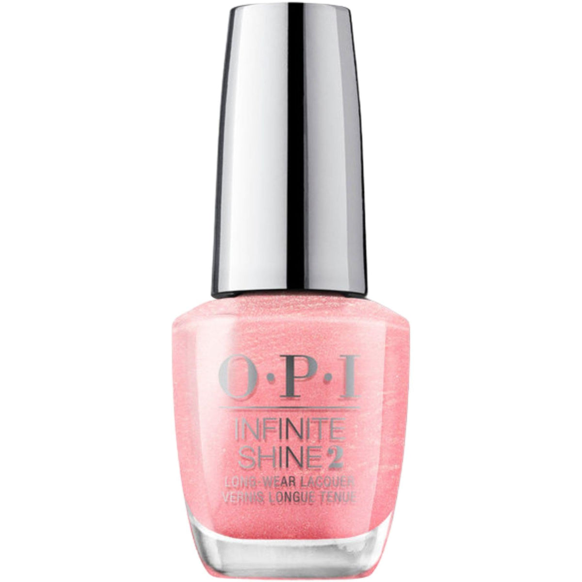 OPI Infinite Shine 2 Long-Wear Lacquer, Princesses Rule!, Pink Long-Lasting Nail Polish, 0.5 fl oz
