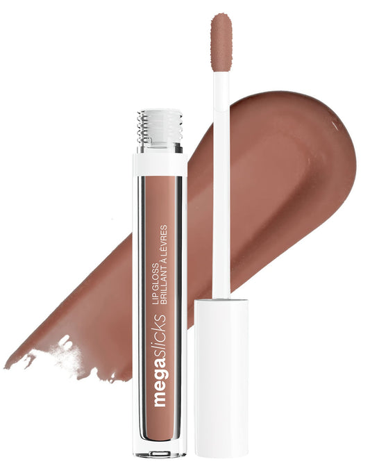 Wet n Wild Mega Slicks Lip Gloss Light Brown Nude Mood