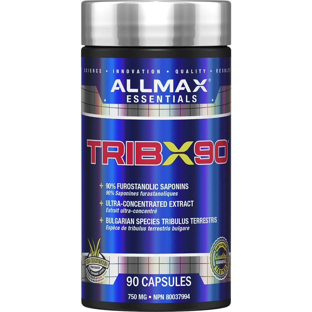 ALLMAX Nutrition Tribx90 100% pure tribulus terrestris, 90 count