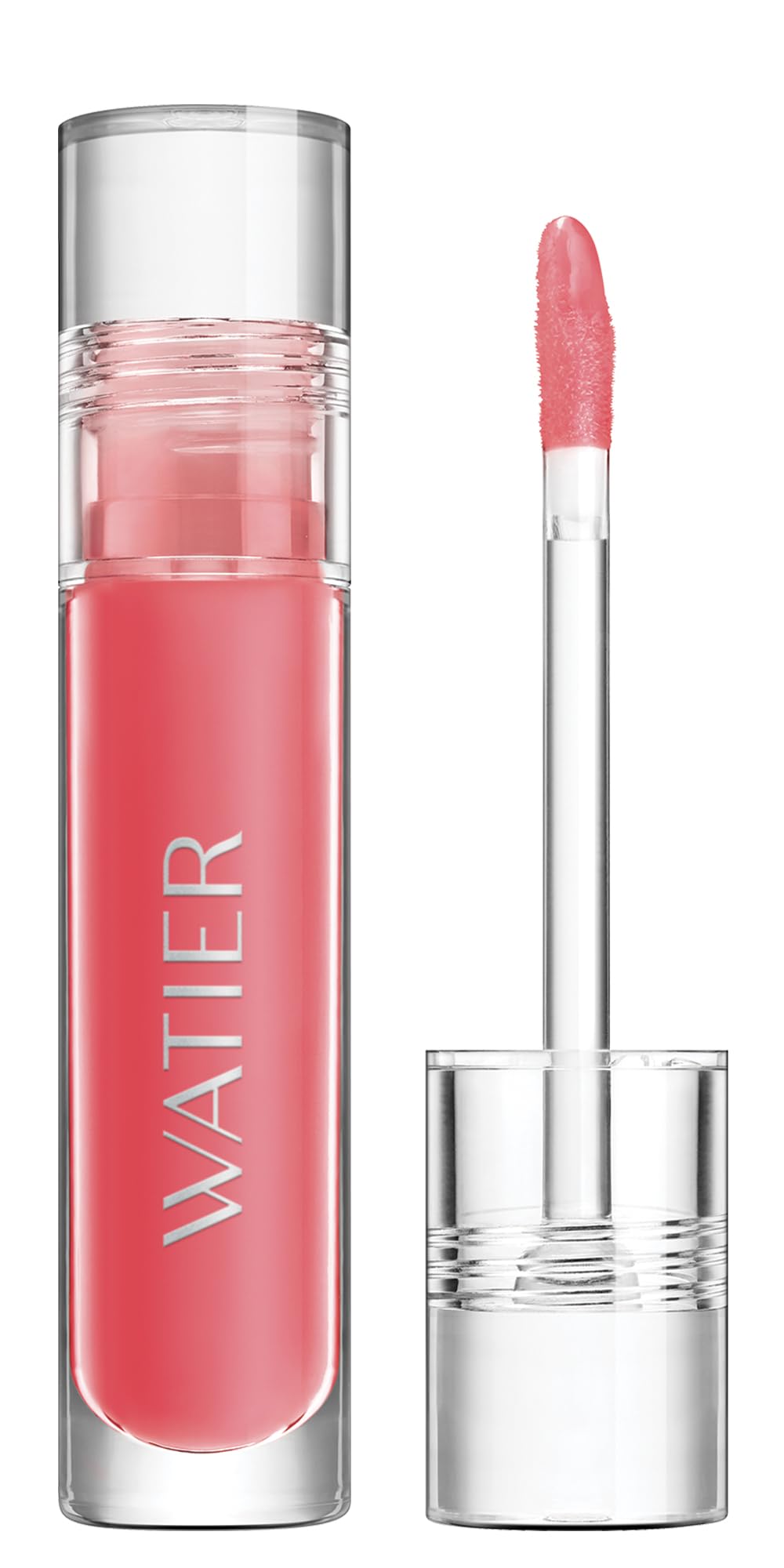 Watier Love My Lips Caring Lip Oil, Framboise | Hydrating & Non-Sticky Formula, High-Shine Finish, Vegan
