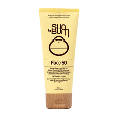 Sun Bum original spf 50 Sunscreen Face Lotion | Vegan and Reef friendly (Octinoxate & Oxybenzone Free) Broad Spectrum Fragrance-Free Moisturizing Uva/uvb Sunscreen with Vitamin E |3 Oz, 3 ounces