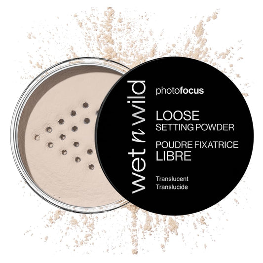 Wet n Wild Photo Focus Loose Setting Powder -Translucent, 20 Grams
