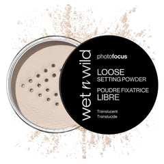 Wet n Wild Photo Focus Loose Setting Powder -Translucent, 20 Grams