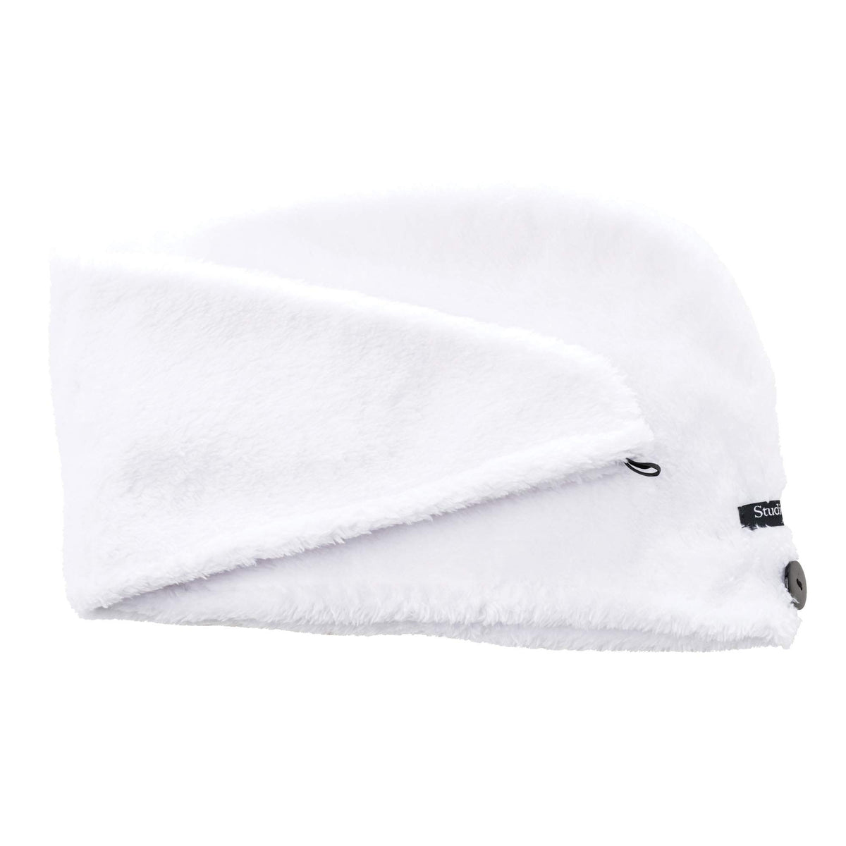 Upper Canada Soap Studio Dry Turban Hair Towel Wrap, White