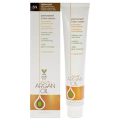 One n' Only One n Only Argan Oil Permanent Color Cream - 5N Light Natural Brown Hair Color Unisex 3 oz