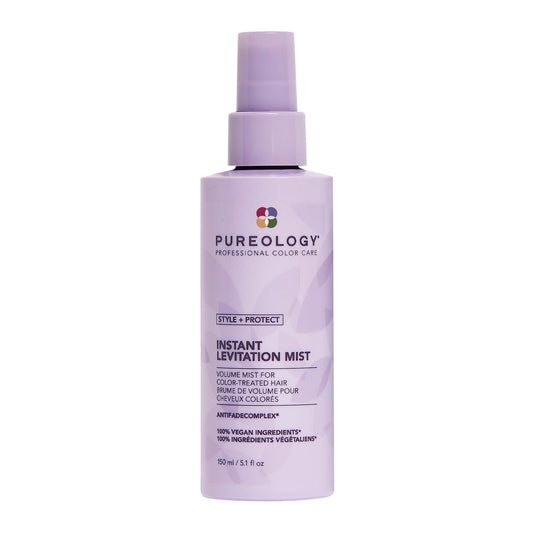 Pureology Volumizing Hair Spray, Adds Volume, Style + Protect Instant Levitation Mist, For Fine, Color-Treated Hair, Lightweight, Volumizing Spray, Sulfate-Free, Vegan, 150 ML